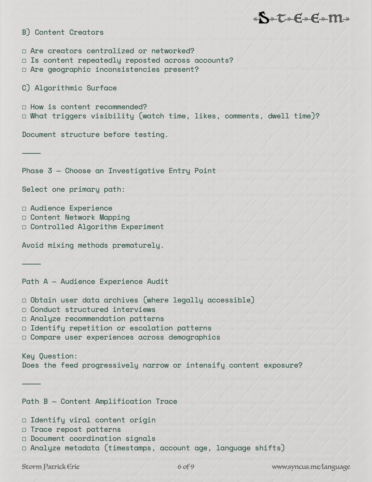 Home Economics Panel 6